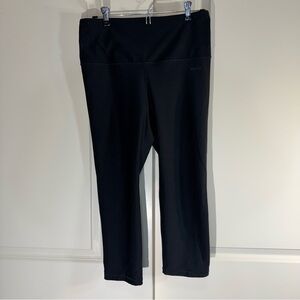 RBX Black Activewear Capri Leggings Large